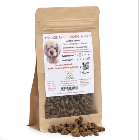 Kyllinge mini trainings bites 150 gram