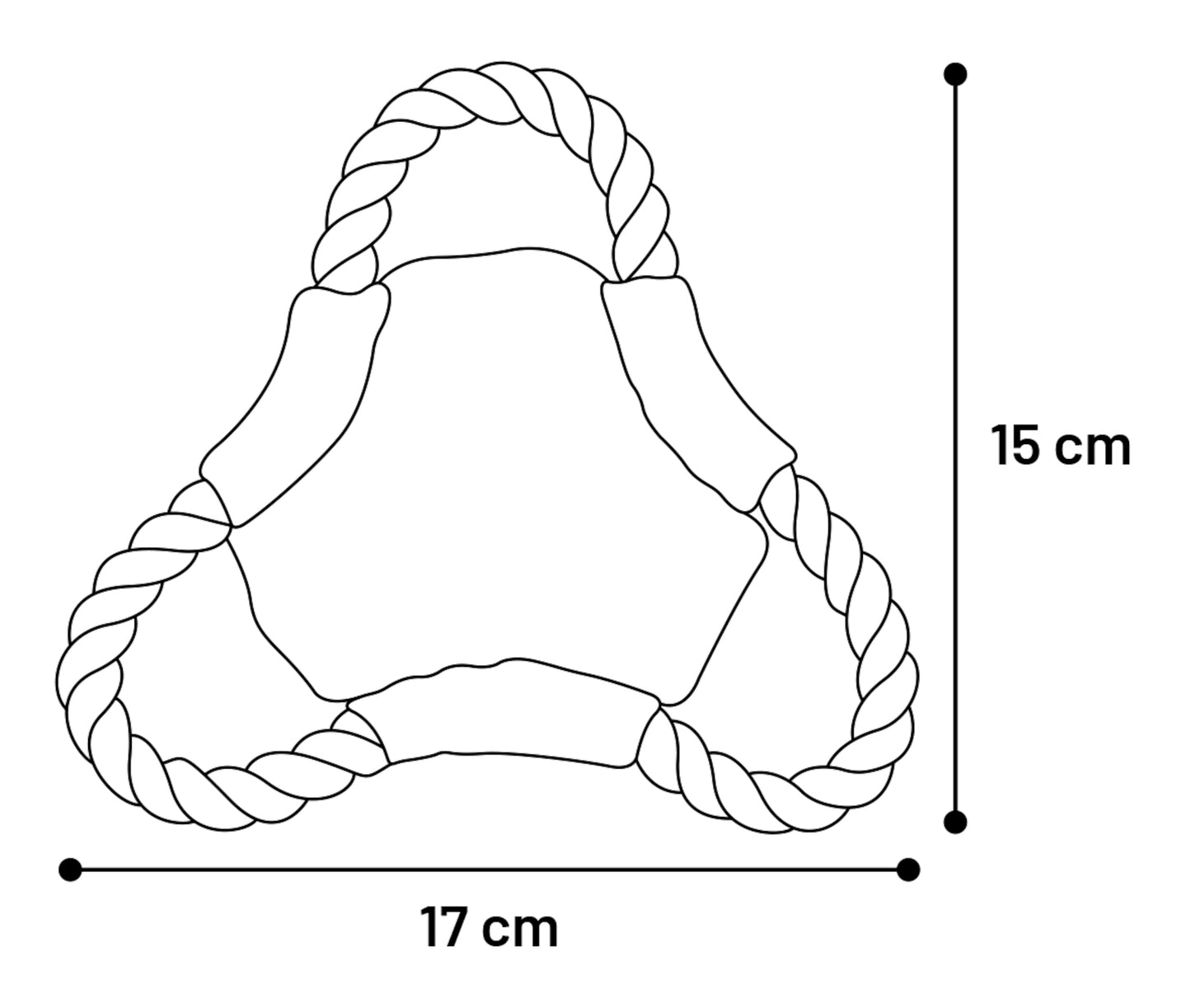 Frisbee 17cm
