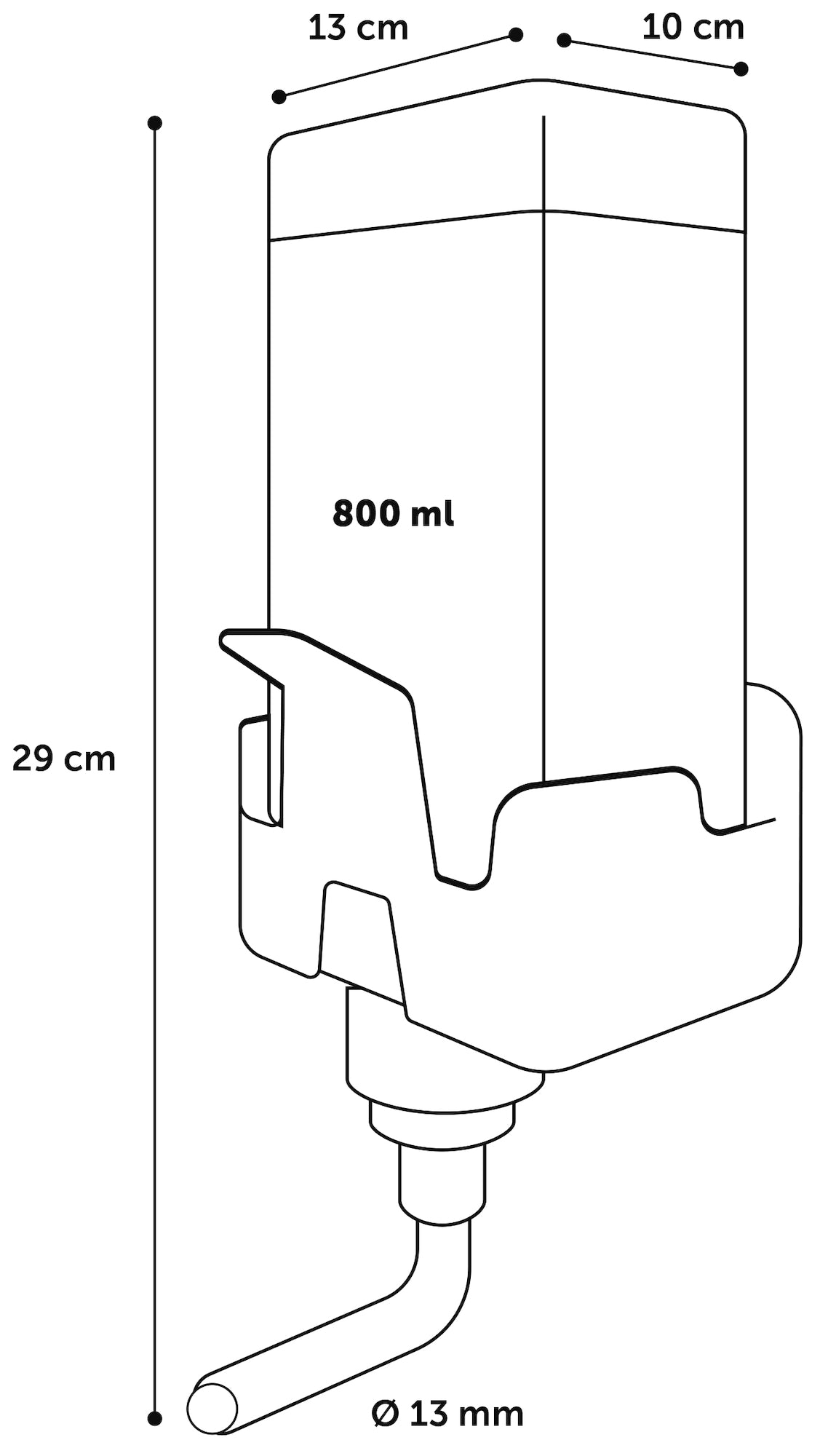 Duna Drekkifløska 800ml
