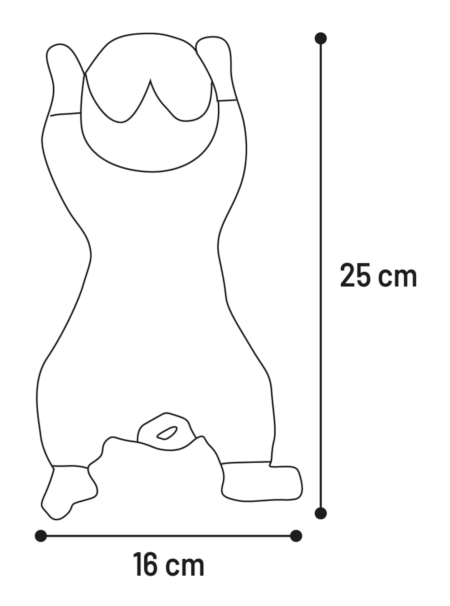 Kanin 25cm