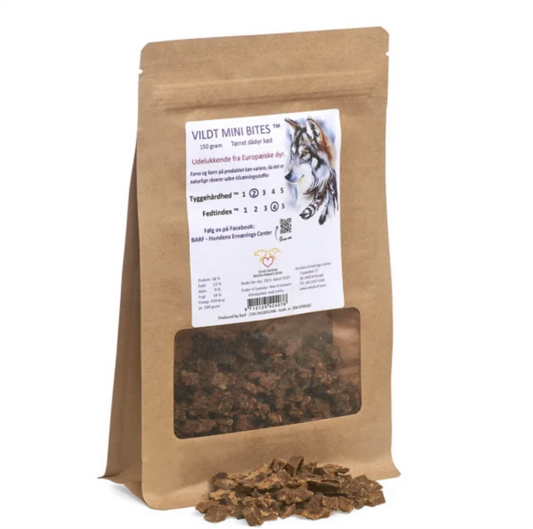 Vildt mini bites 150 gram