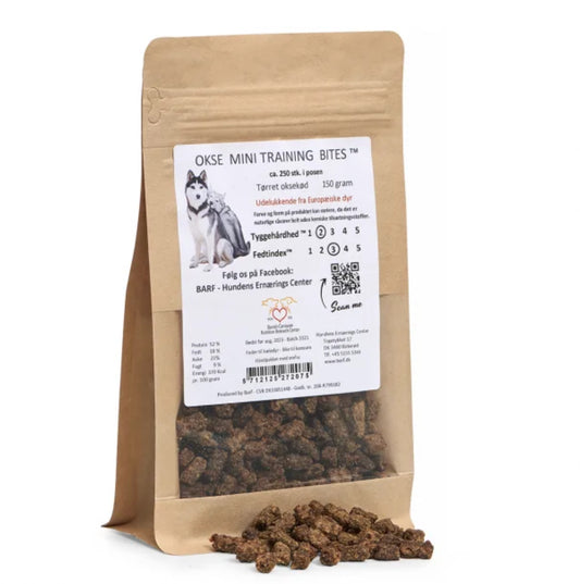 Okse mini trainings bites 150 gram
