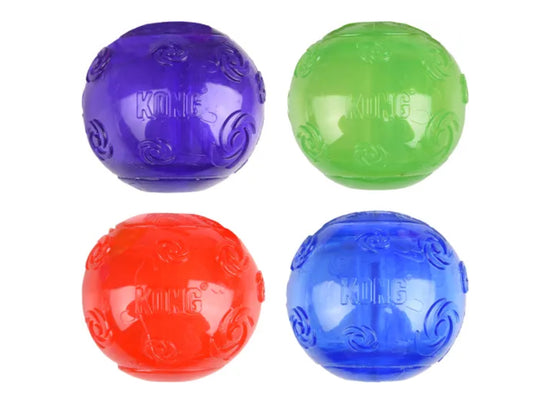 KONG® TOY SQUEEZZ® MULTIPLE COLOURS BALL 7,8cm