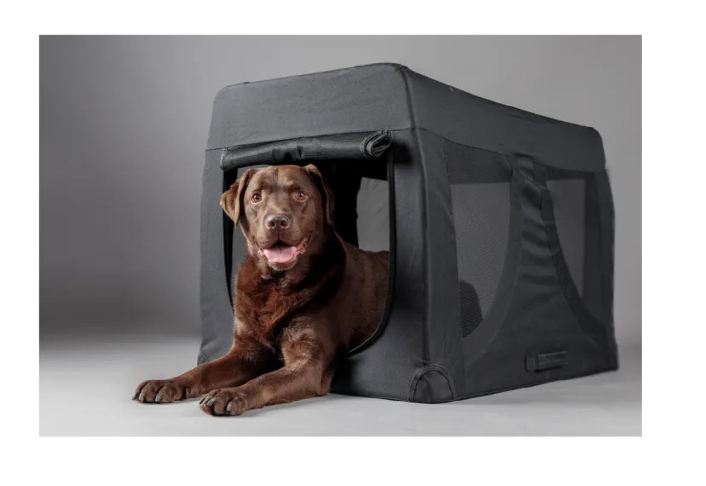 Gepetto Svart Soft Crate