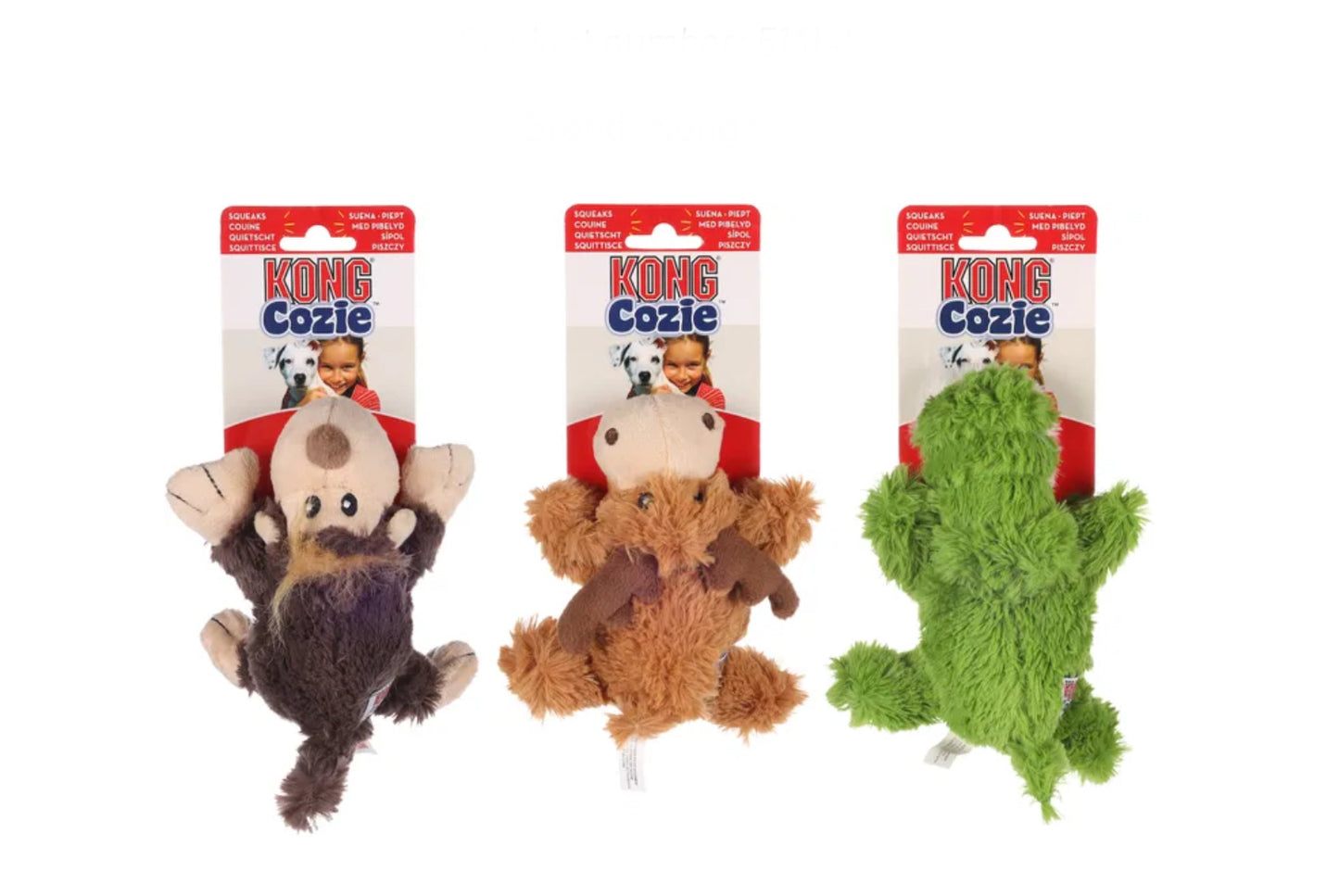 KONG® COZIES NATURAL SMALL 18CM