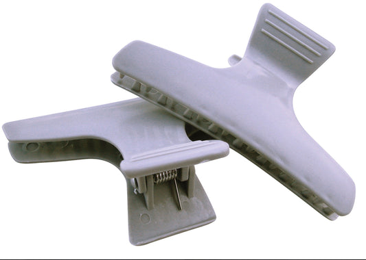 Show Tech Plastic Brushing Clips Large - 2 pcs