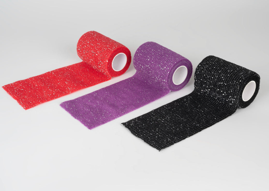 Show Tech Self-Cling Bandage Glitter 4.5 m x 7.5 cm