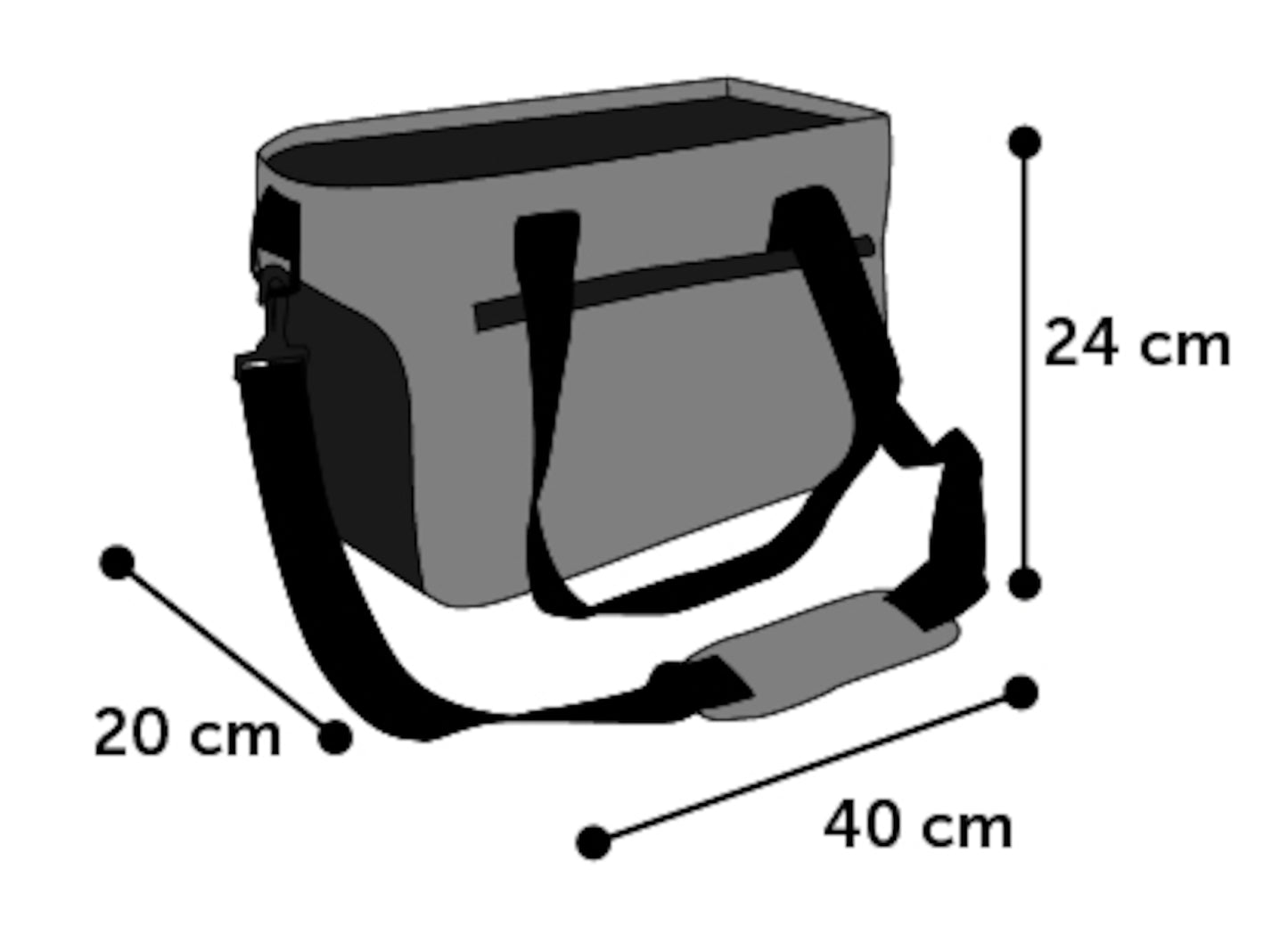 Zofia 40x20x24CM