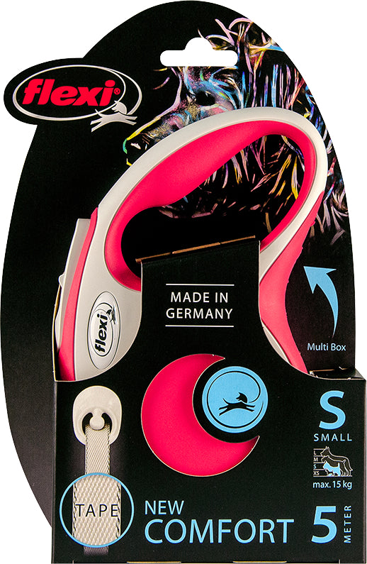 Flexi New Comfort Tape reyð 5m