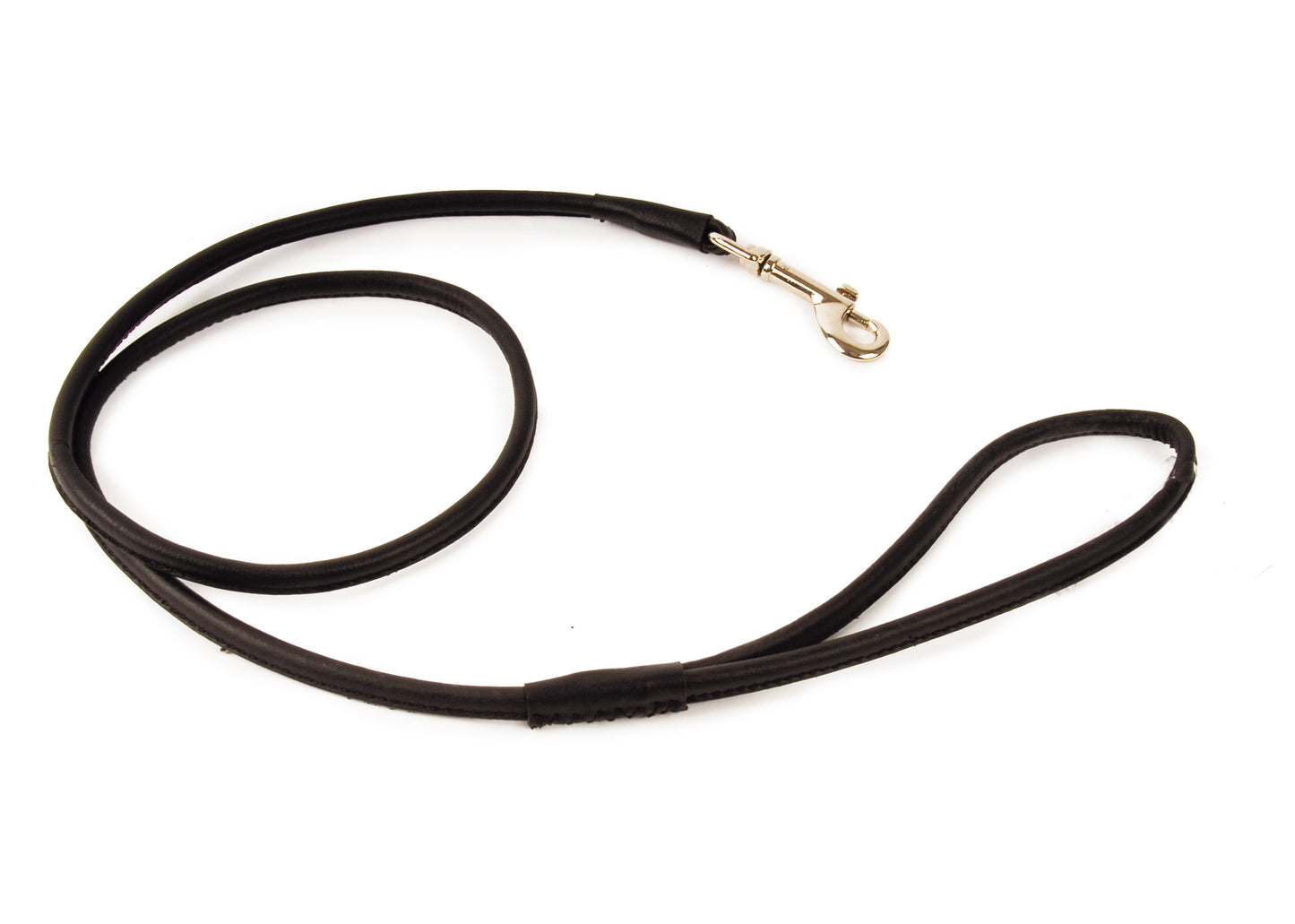 Dapper Dogs Lead Round Cow Leather 100cm x 6mm