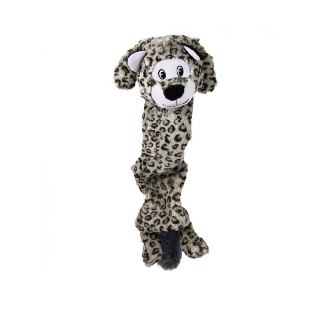 KONG STRETCHEZZ JUMBO SNOW LEOPARD