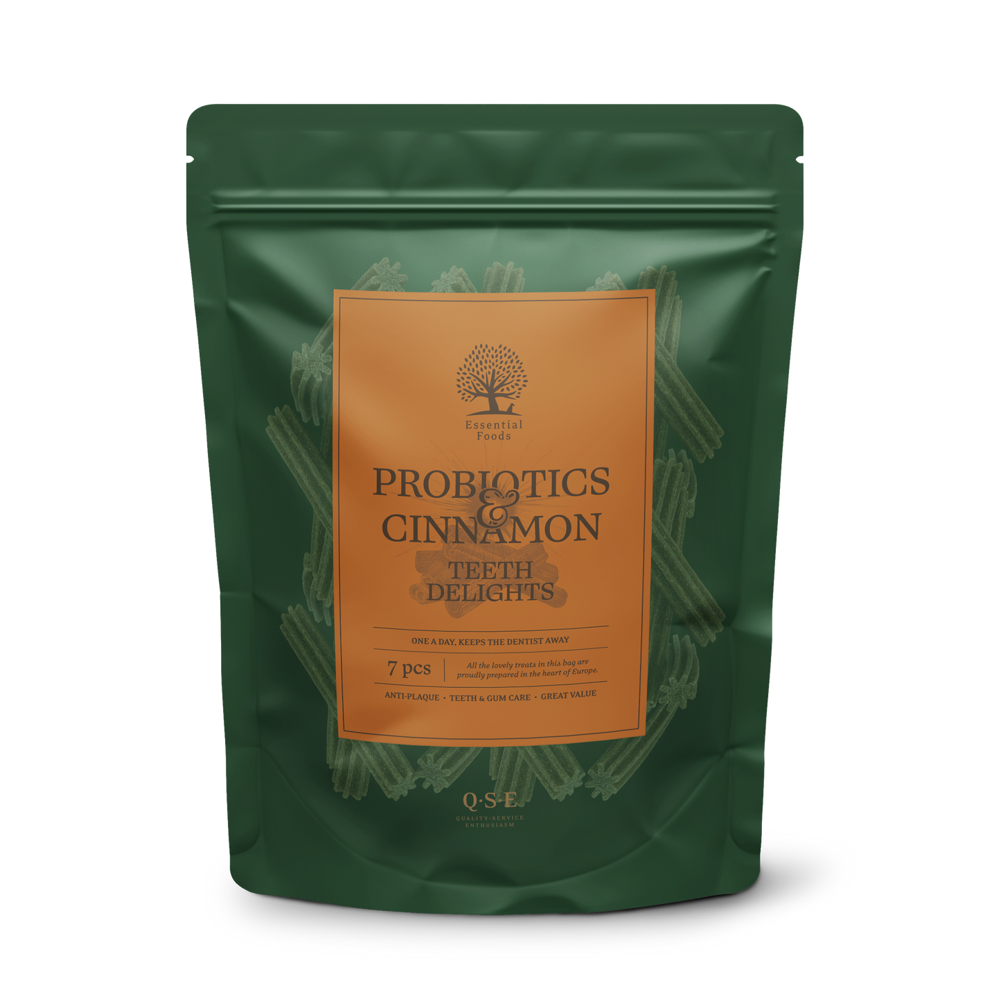 PROBIOTICS & CINNAMON TEETH DELIGHTS